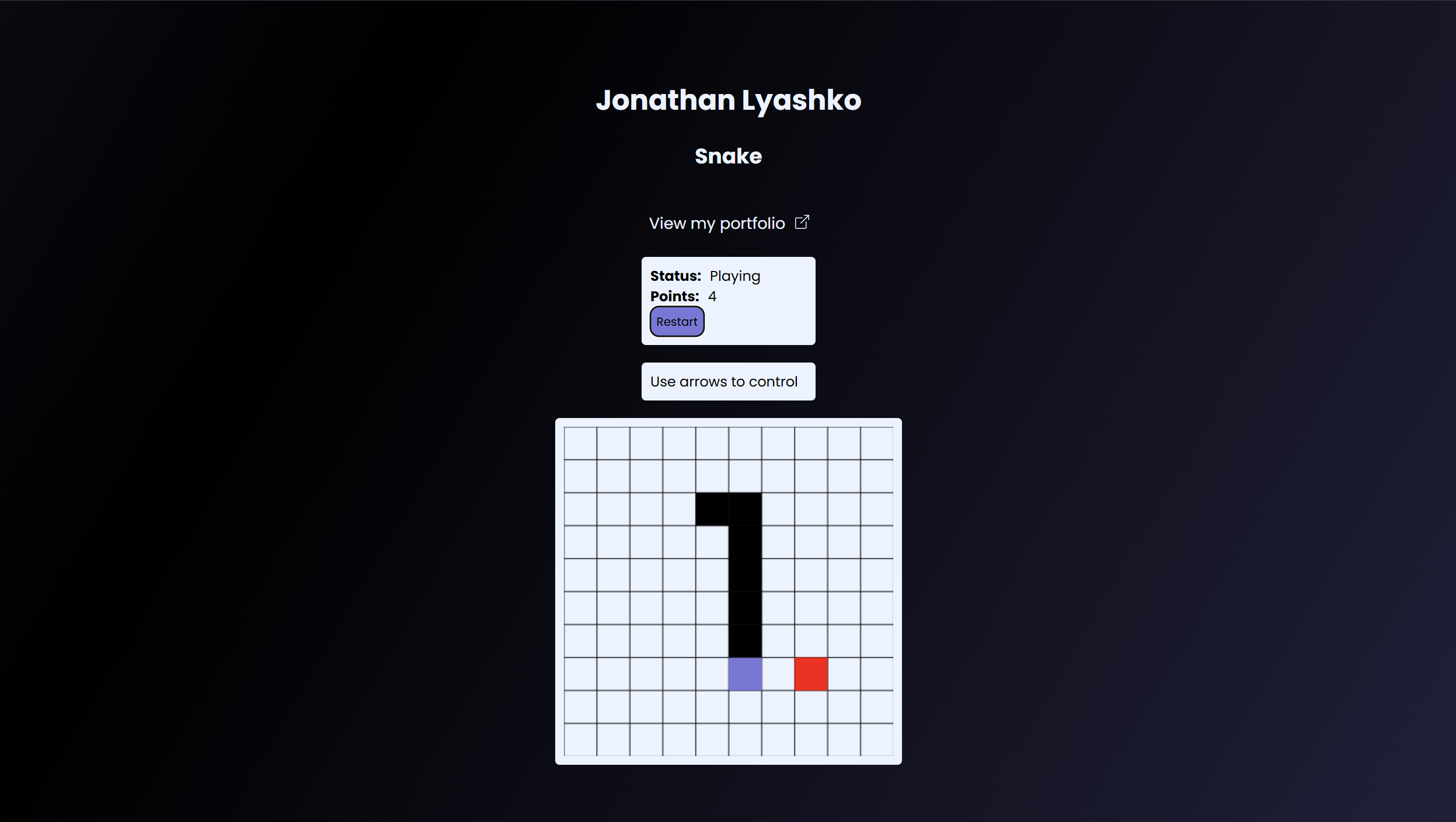 Rust Snake Game